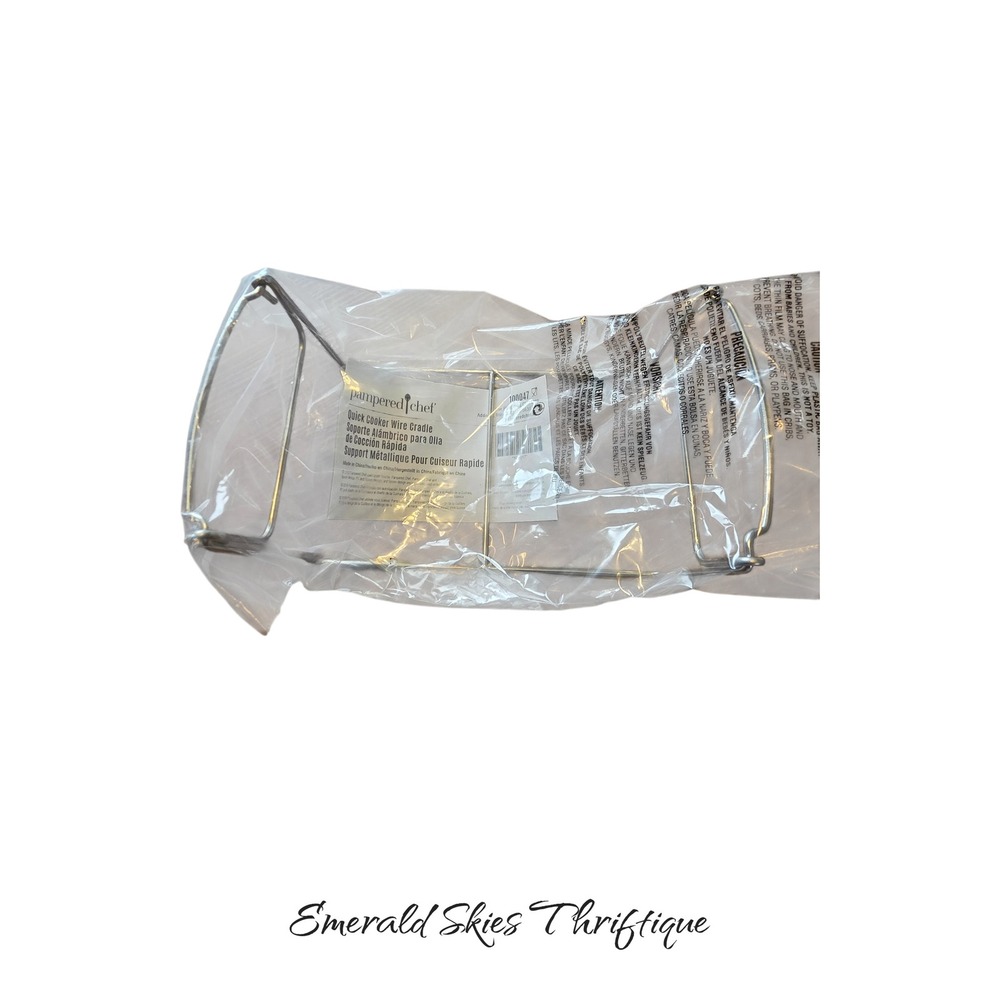 Pampered Chef Quick Cooker Wire Cradle Replacement 100047 New. Free shipping